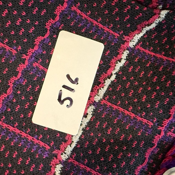 Misook Purple and White Plaid Blazer - Picture 5 of 8